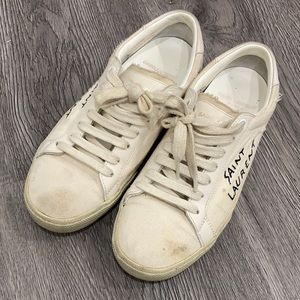 Saint laurent signature canvas sneak